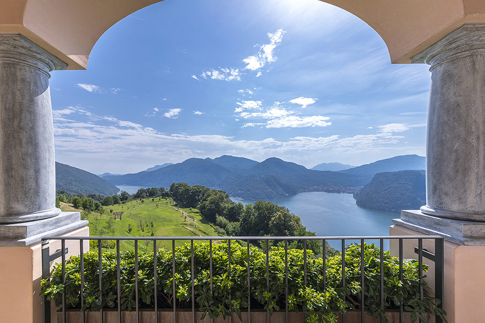 Elegante Wohnung in Lugano mit Seeblick