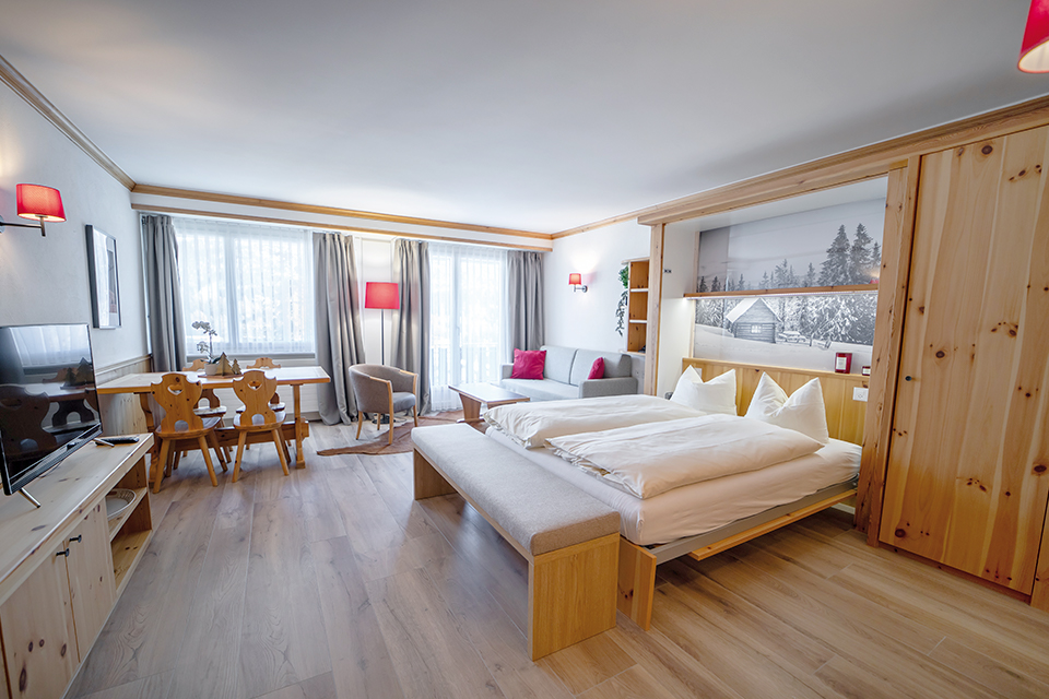 Furnished holiday apartment in St. Moritz